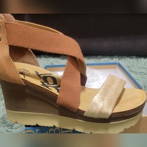 OTBT Half Moon Wedge Sandals